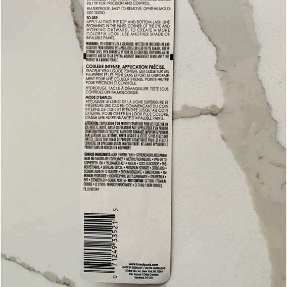 L'Oréal Infallible Paints Liquid Eyeliner Teal 306 - Picture 4 of 5